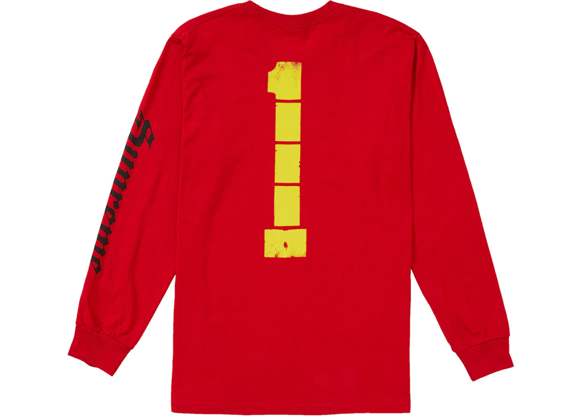 Supreme Ichi The Killer L/S Tee Red - vue secondaire B