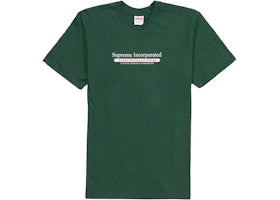 Supreme Inc. Tee Dark Green