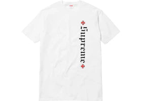 Supreme Independent Old English Tee White