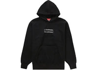 Supreme Inside Out Box Logo Hooded Sweatshirt Black