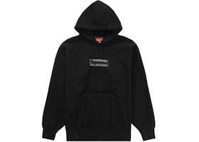 Supreme Inside Out Box Logo Hooded Sweatshirt Black