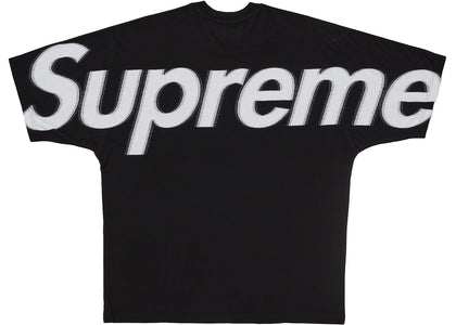 Supreme Intarsia S/S Top (SS25) Black - authentic Supreme product