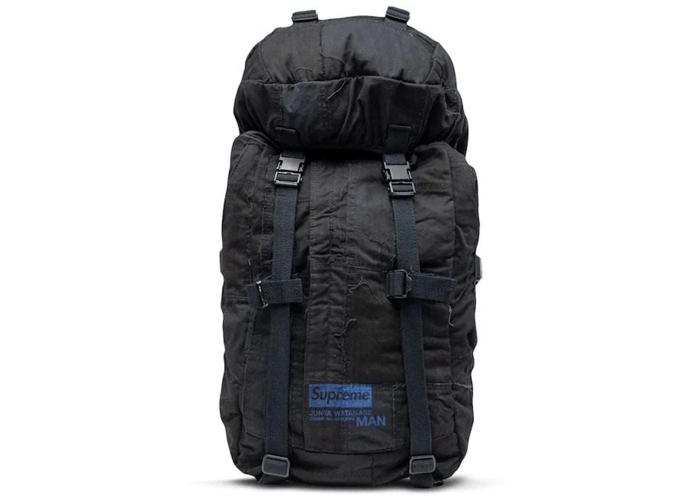 Supreme JUNYA WATANABE CDG MAN Patchwork Backpack Black - vue secondaire A