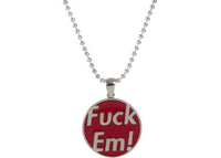 Supreme Jacob&Co Fuck Em Pendant Sterling Silver