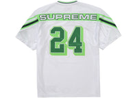 Supreme Jacquard Rib Football Jersey White