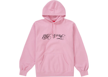 Supreme Jamie Reid Fuck All Hooded Sweatshirt Pink - apparel view 2