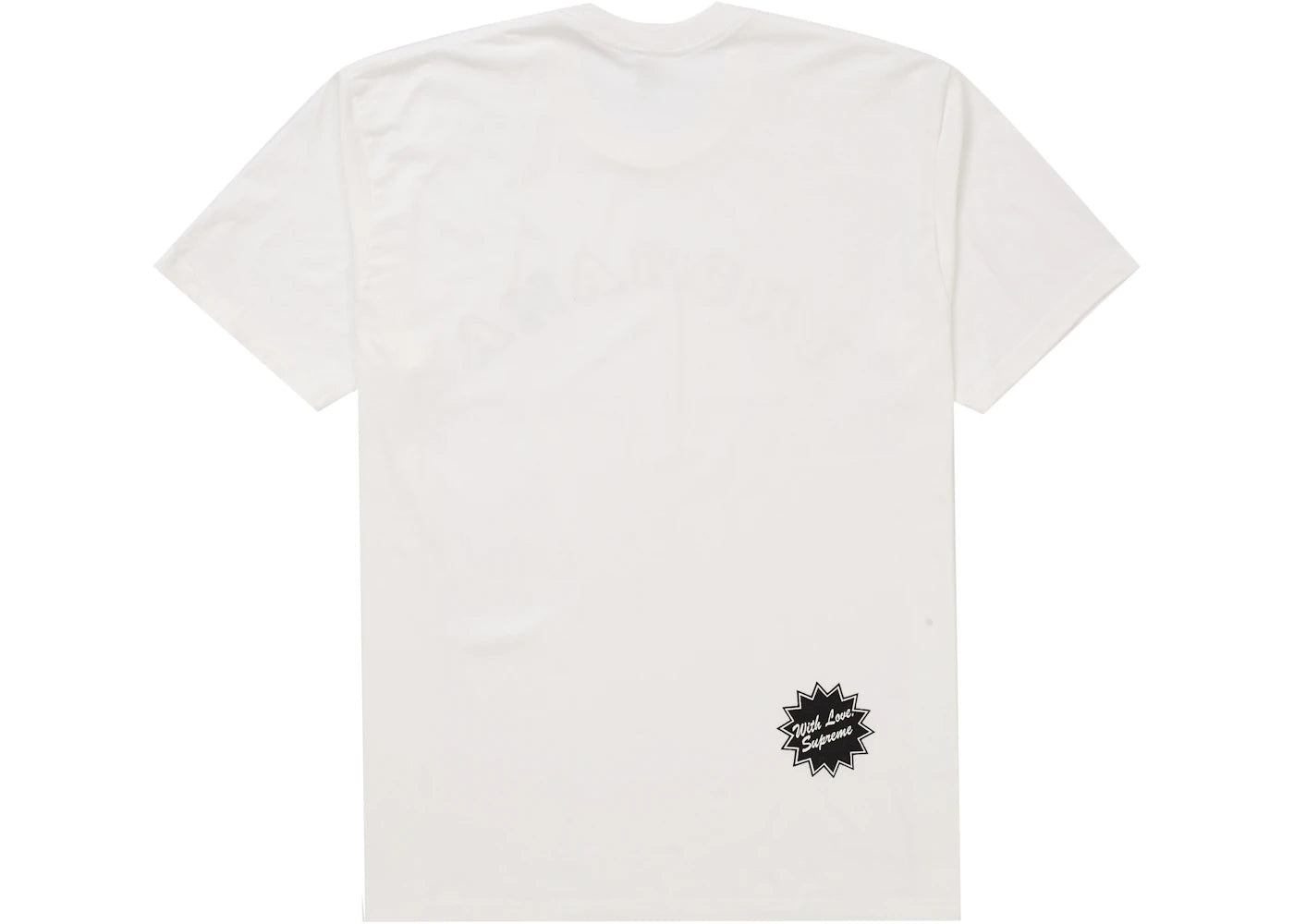 Supreme Jamie Reid Anarchy Tee White - vue secondaire B