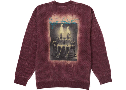 Jane’s Addiction Cardigan Burgundy - product view 2