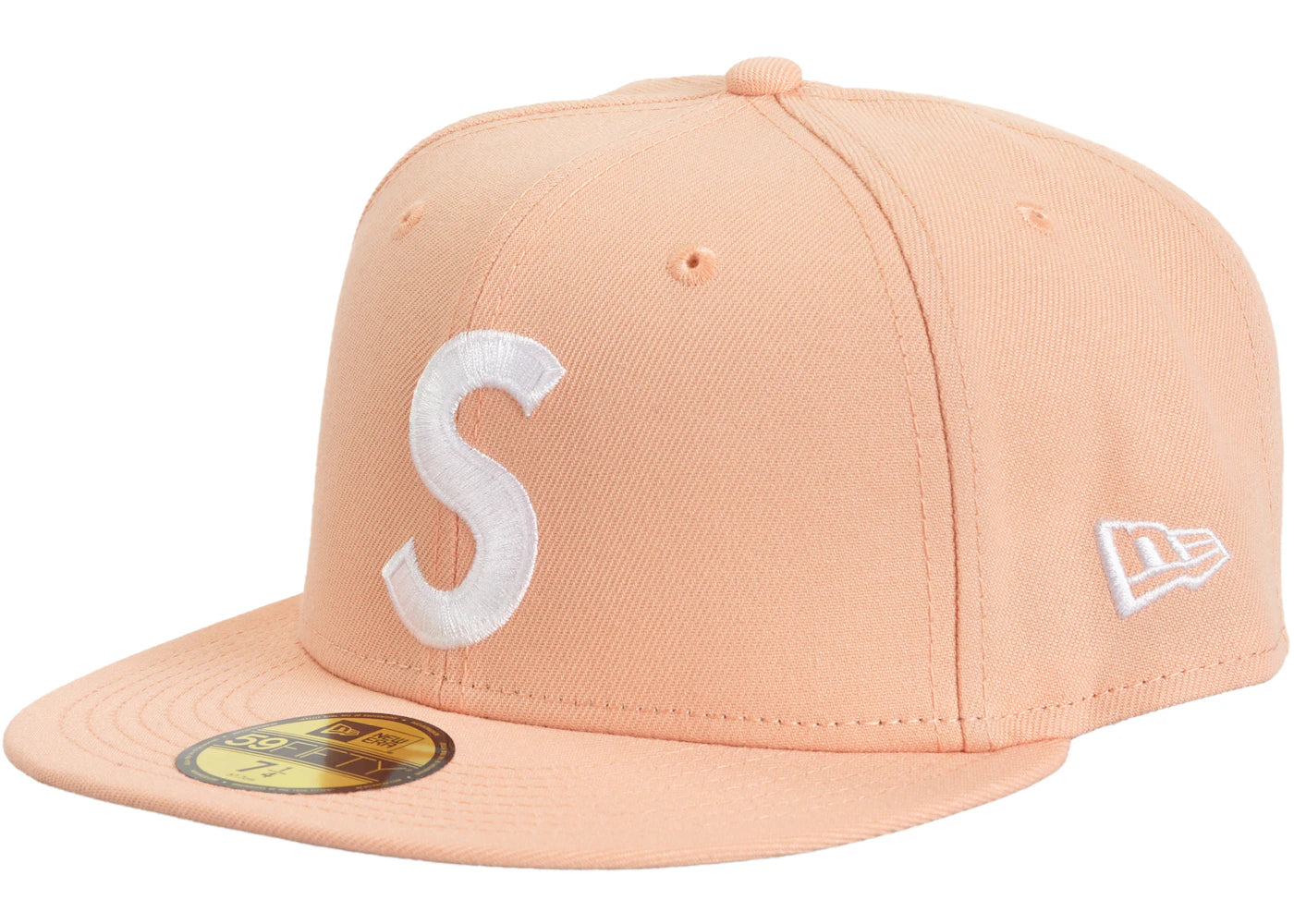 Supreme Jesus Piece S Logo New Era 59Fifty Hat Light Pink - vue secondaire A