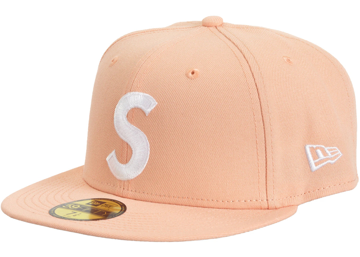 Supreme Jesus Piece S Logo New Era 59Fifty Hat Light Pink - vue 360