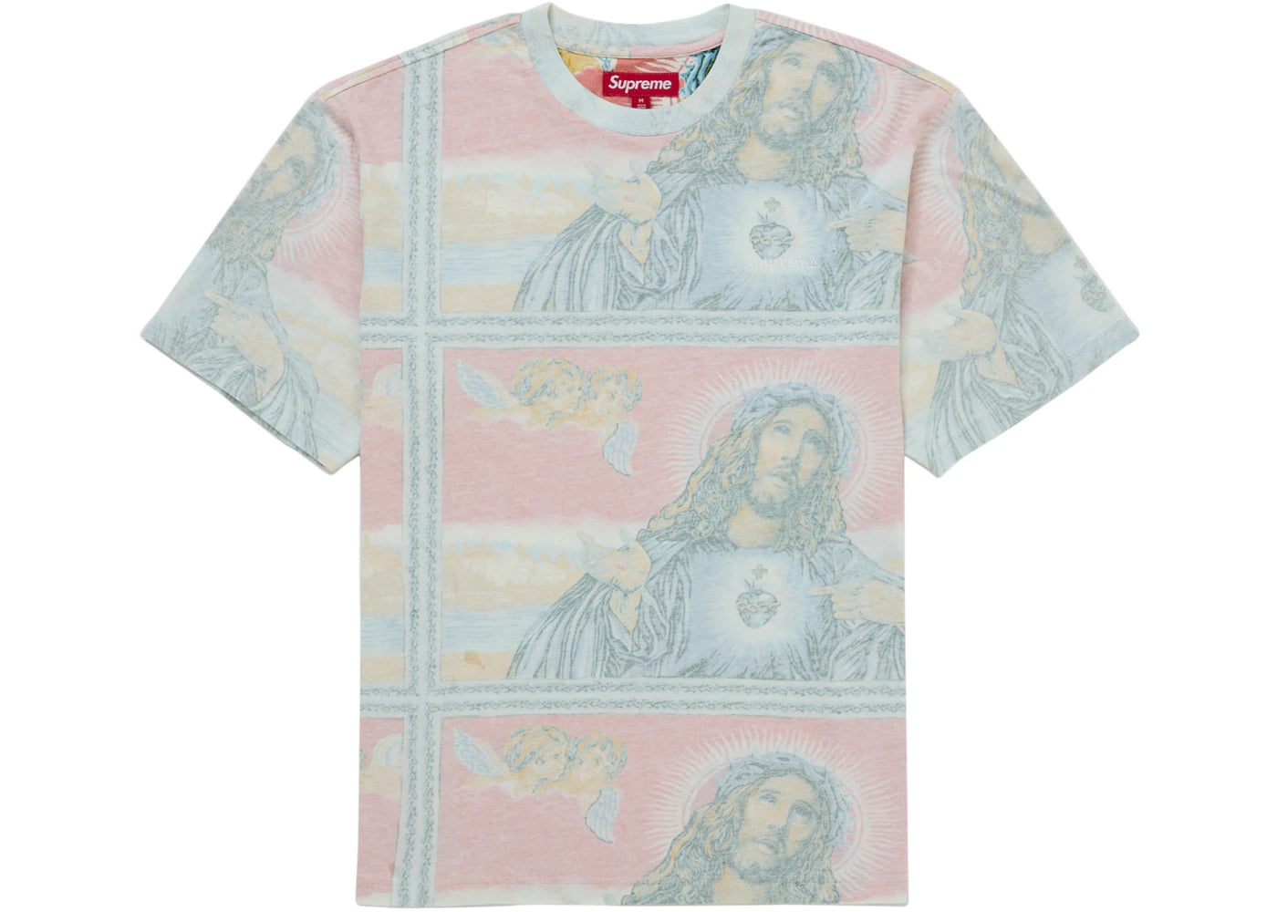 Supreme Jesus S/S Top Multicolor - vue 360