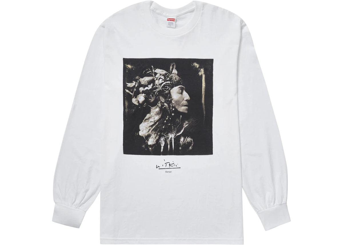 Supreme Joel-Peter Witkin Harvest L/S Tee White - vue secondaire A
