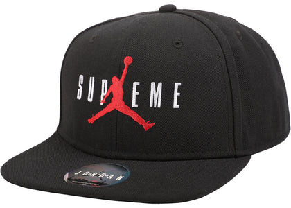 Supreme Jordan 6 Panel Hat Black sneakers - authentic Supreme shoes