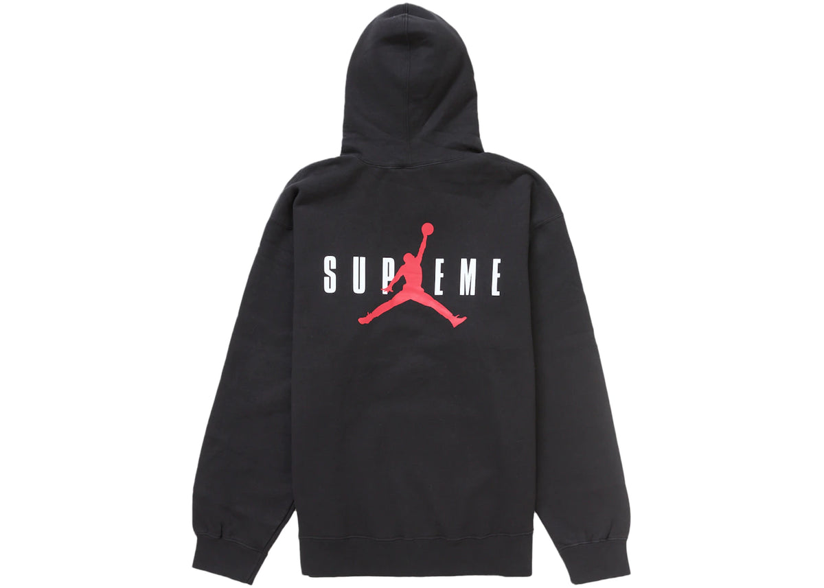 Supreme Jordan Hooded Sweatshirt (FW24) Black | Resell Lausanne Suisse