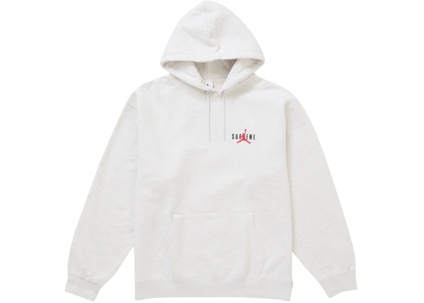 Supreme Jordan Hooded Sweatshirt (FW24) Ash Grey - vue secondaire B