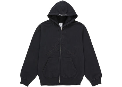 Supreme Jordan Hooded Sweatshirt (SS26) Black - authentic Supreme apparel