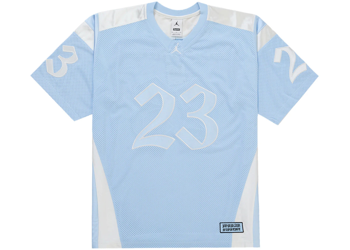 Supreme Jordan Jersey (SS26) Blue - vue 360