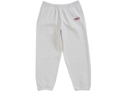Supreme Jordan Sweatpant (FW24) Ash Grey - sneakers view 2