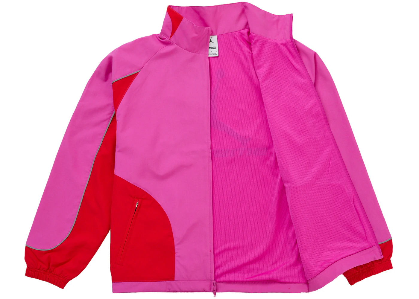 Supreme Jordan Track Jacket (SS26) Pink - vue secondaire A