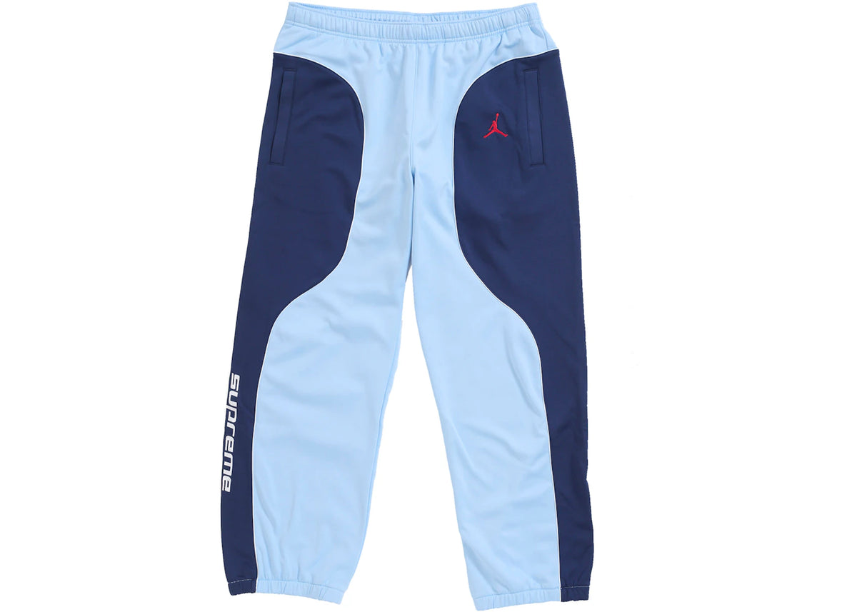 Supreme Jordan Tricot Track Pant Light Blue - vue 360