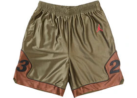 Supreme Jordan Warm Up Short Olive - vue 360
