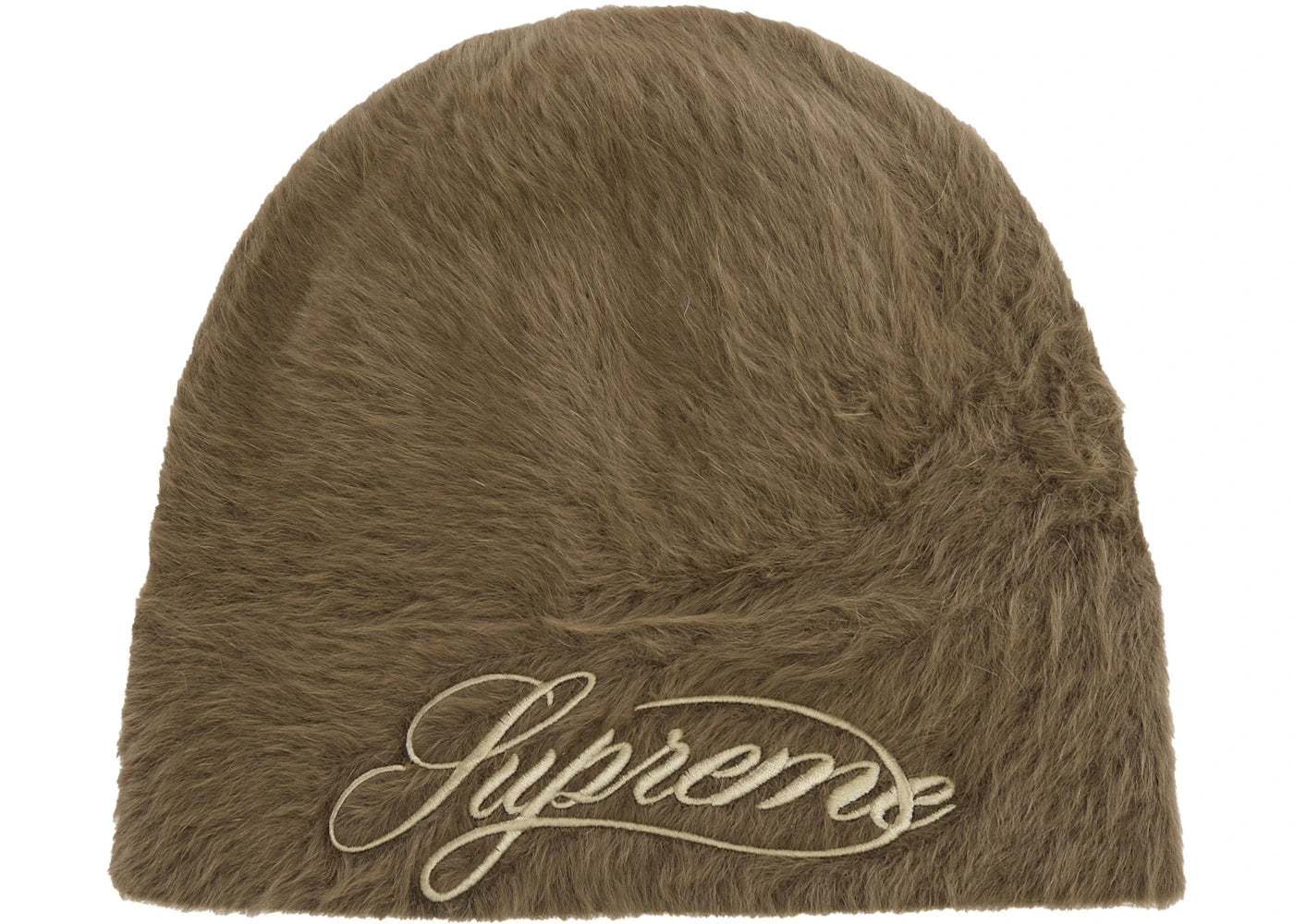 Supreme Kangol Furgora Script Beanie Brown - vue secondaire A
