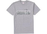 Supreme Keyboard Tee Heather Grey