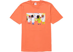 Supreme Kids Tee Neon Orange - vue 360