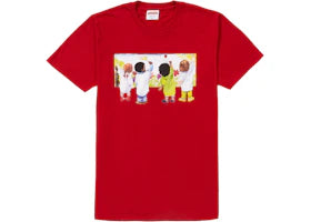 Supreme Kids Tee Red