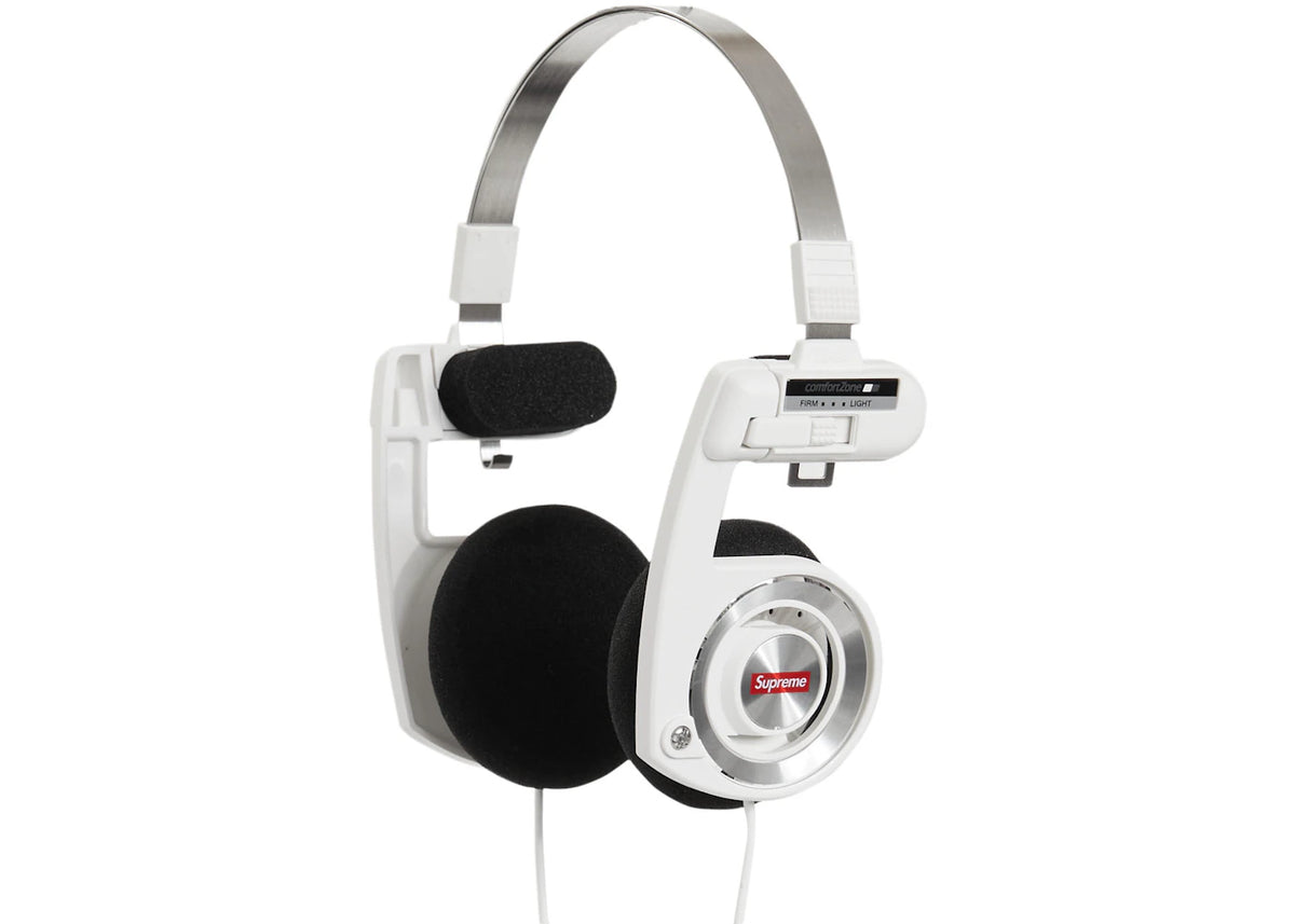 Supreme Koss PortaPro Headphones White - vue secondaire B