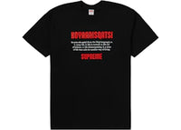 Supreme Koyaanisqatsi Tee Black