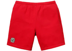 Supreme LACOSTE Sweatshort Red