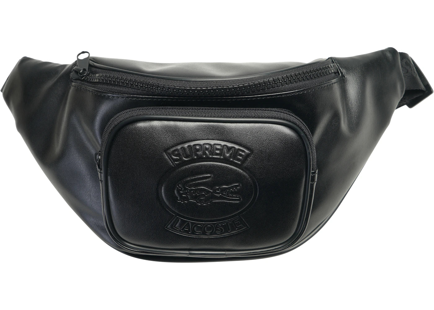 Supreme LACOSTE Waist Bag Black - vue secondaire A