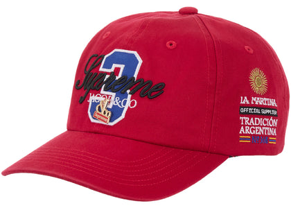 Supreme La Martina 6-Panel Red - product view 2