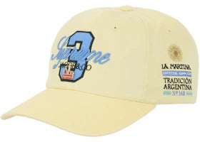 Supreme La Martina 6-Panel Yellow - vue 360