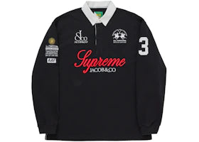 Supreme La Martina Rugby Black - authentic Supreme product