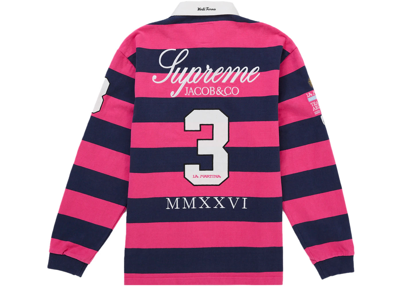 Supreme La Martina Rugby Stripe - vue secondaire B