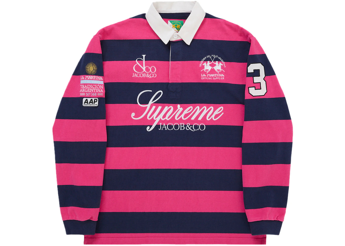 Supreme La Martina Rugby Stripe - vue secondaire A