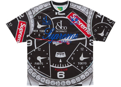 Supreme La Martina Soccer Jersey Black