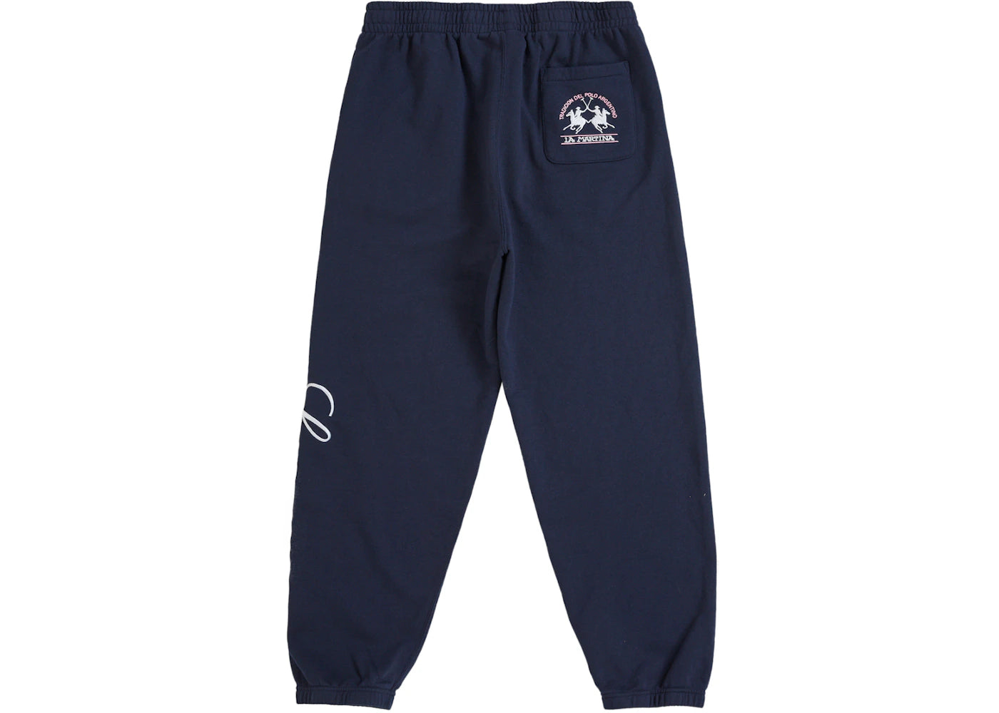 Supreme La Martina Sweatpant Navy - vue secondaire B