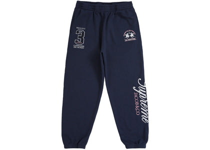 Supreme La Martina Sweatpant Navy - product view 2