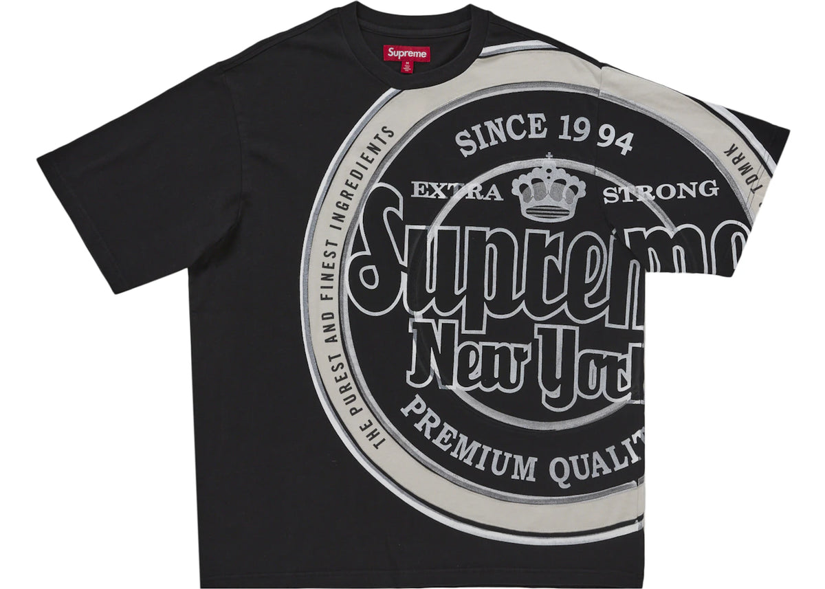 Supreme Lager S/S Top Black - vue 360