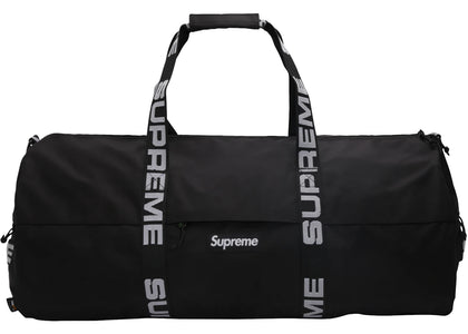 Supreme Large Duffle Bag (SS18) Black - authentic Supreme product