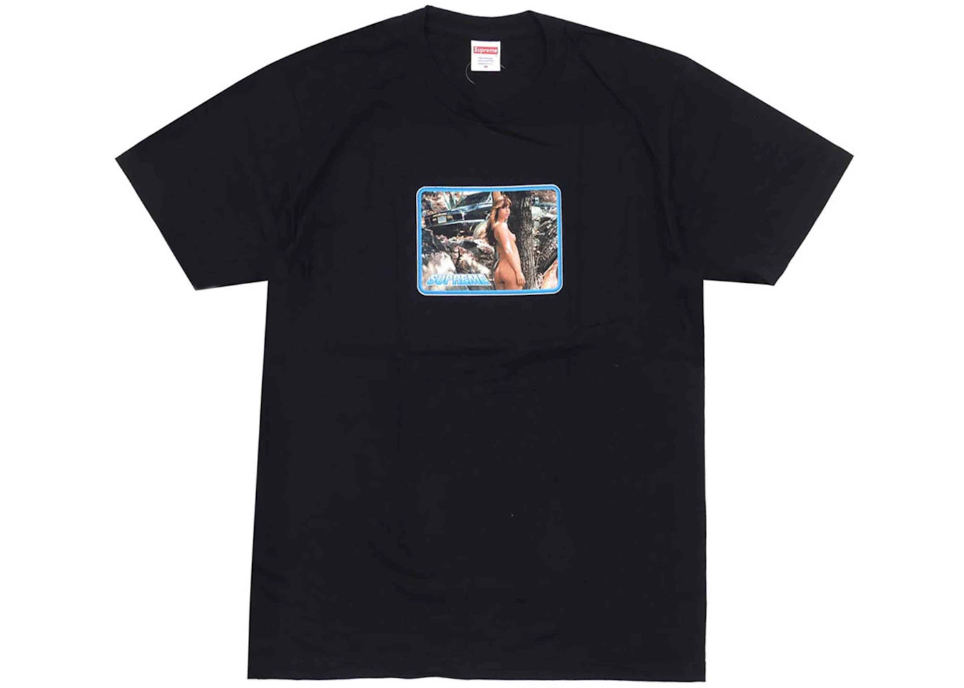 Supreme Larry Clark Girl Tee Black - vue 360