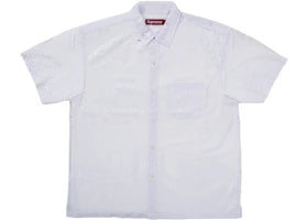 Supreme Last Supper Lace S/S Shirt White