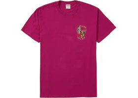 Supreme Laugh Now Tee Magenta