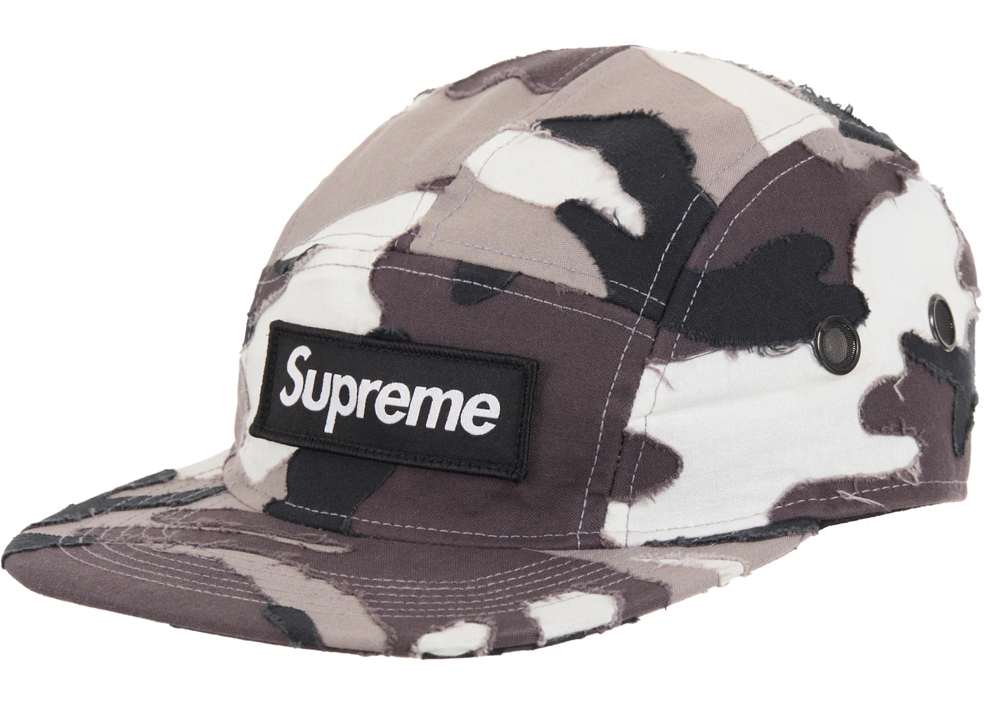 Supreme Layered Camo Camp Cap Snow Camo - vue secondaire A