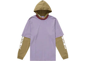 Supreme Layered Hooded L/S Top (SS24) Olive