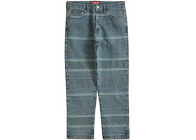 Supreme Layered Jean Washed Blue