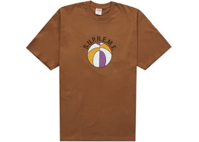 Supreme League Tee Light Brown